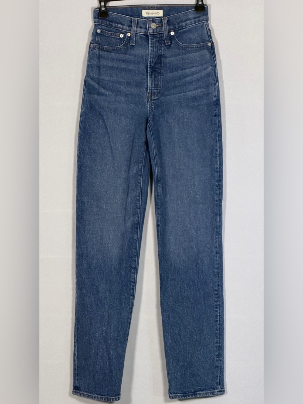 Madewell The Perfect Vintage Straight Jeans Women’s 24T Tall High Rise Blue